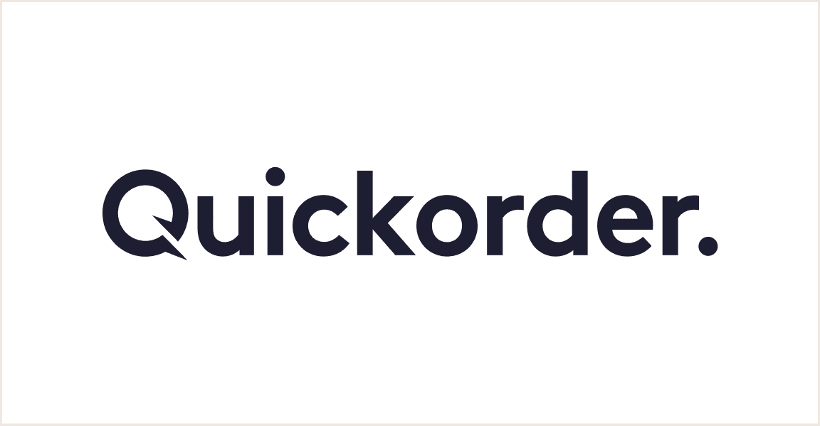 Det nye Quickorder-logo